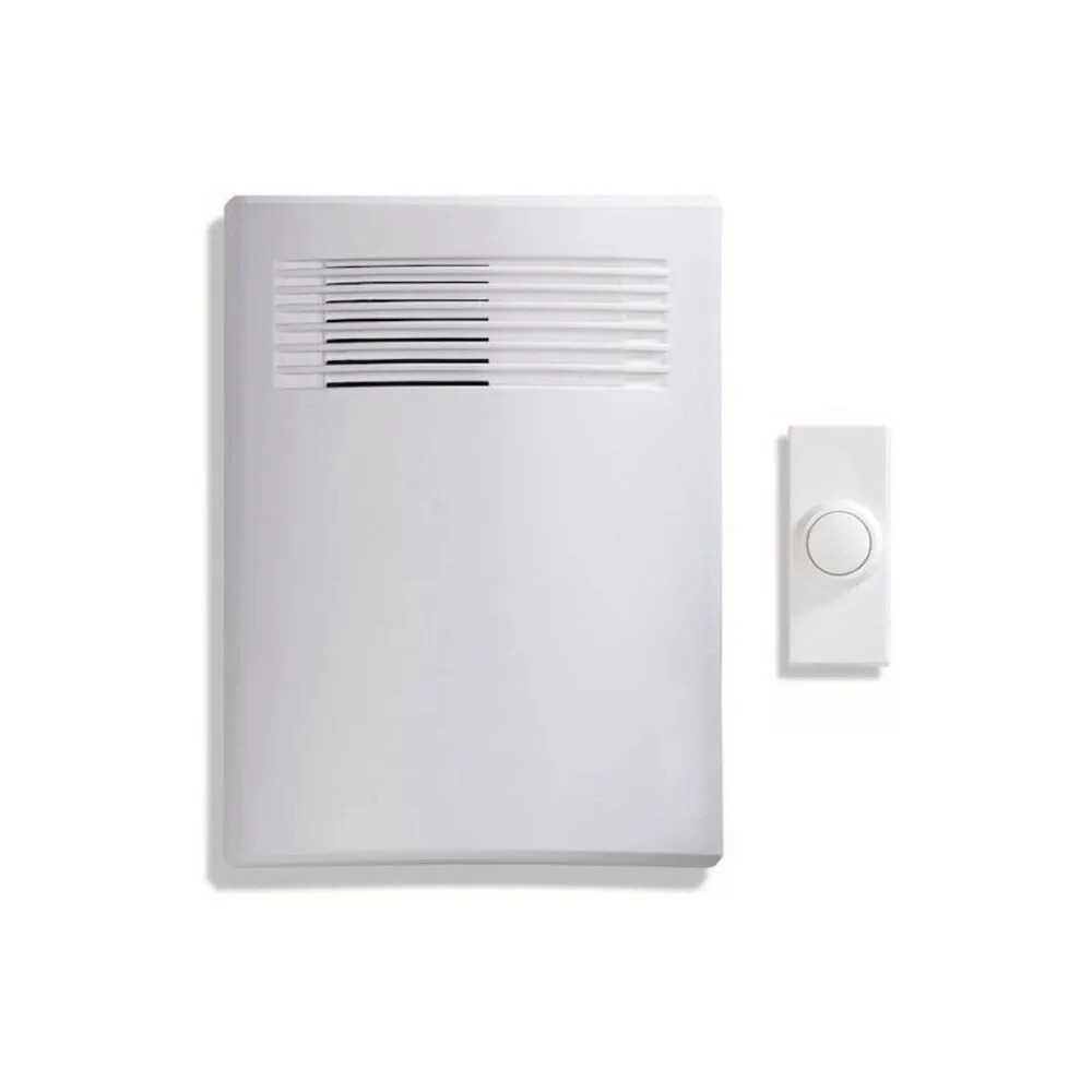 OPEN BOX RETURN Utilitech White Wireless Doorbell Chime